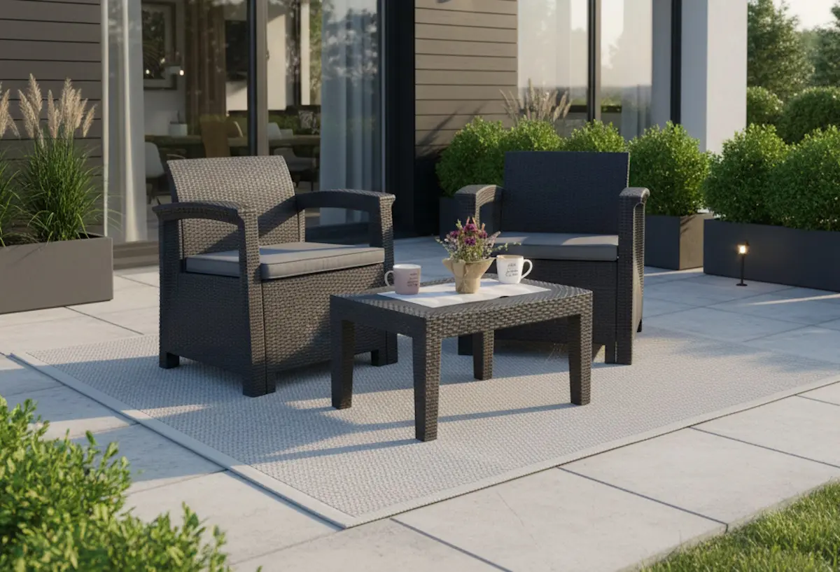 Комплект садовой мебели GardenLine ZUM0852 (Anthracite)