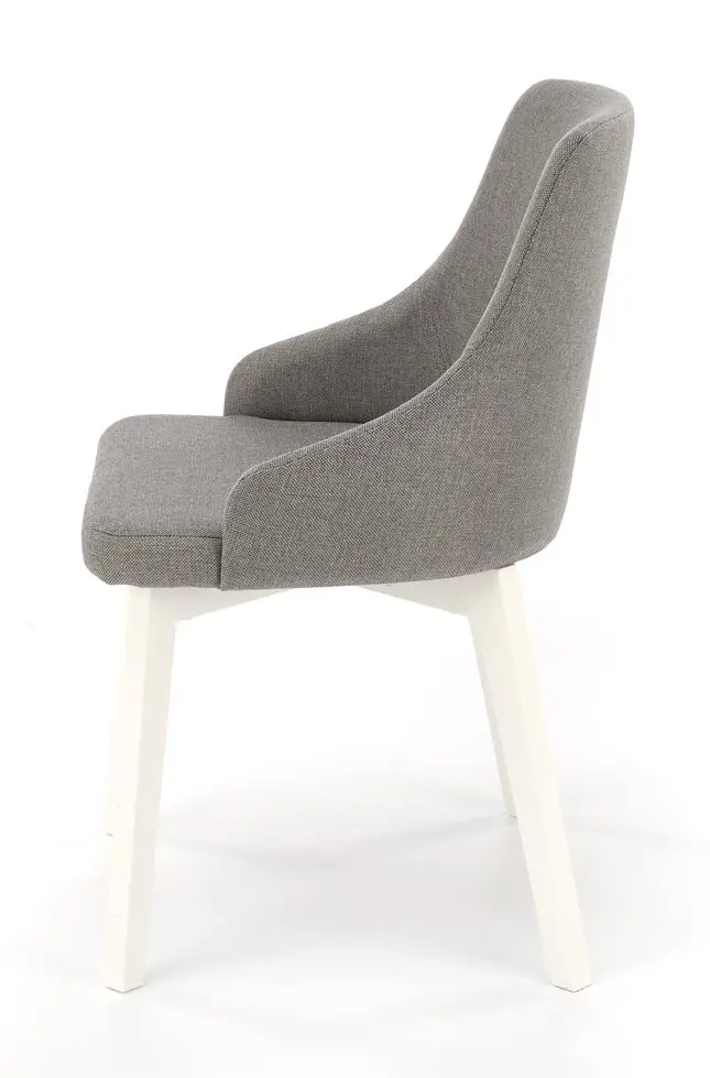Scaun Halmar Toledo (Light Gray/White)