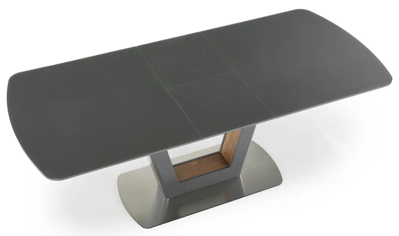 Masa extensibila Halmar Bilotti (Anthracite Matt/Walnut)