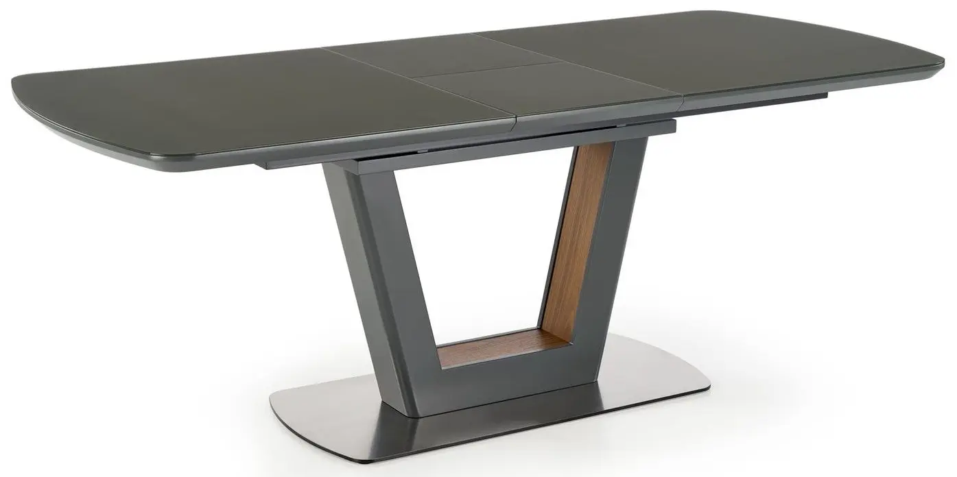 Masa extensibila Halmar Bilotti (Anthracite Matt/Walnut)