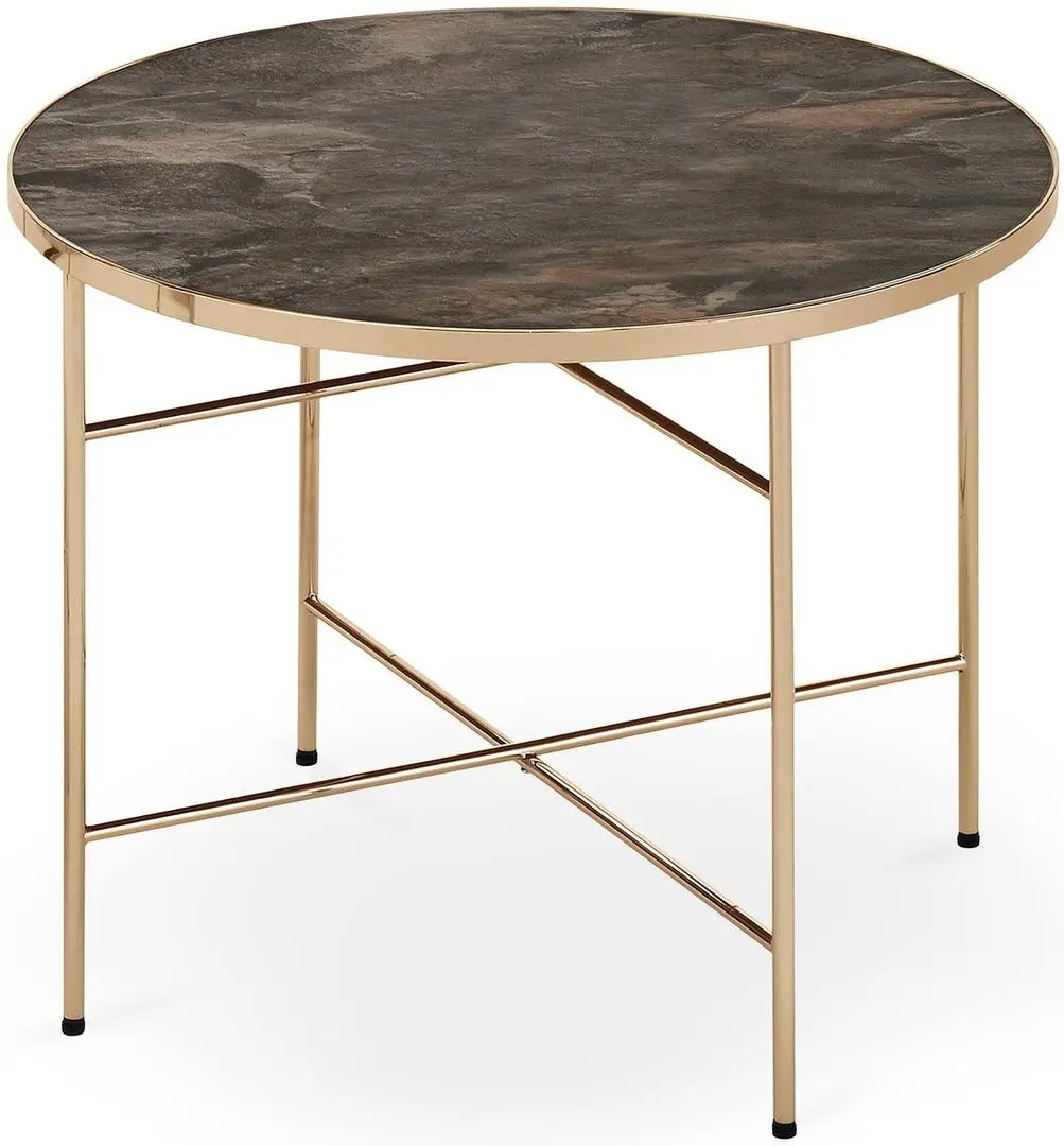 Журнальный столик Halmar Isabelle (Marble Dark/Champagne)