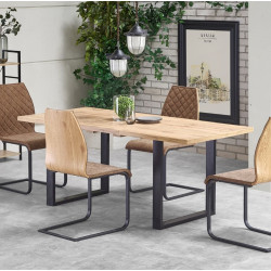 Masa extensibila Halmar Venom 135x85 (Wotan Oak/Black)