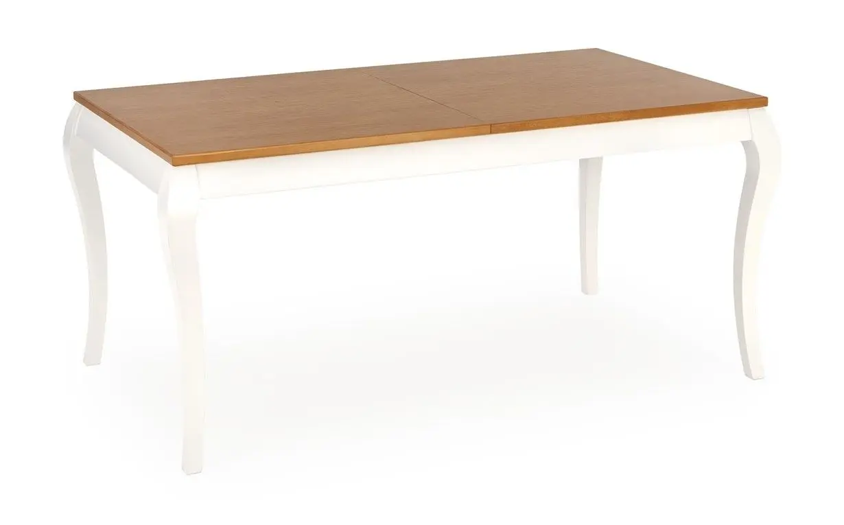 Стол раскладной Halmar Windsor 160/240cm (Dark Oak/White)