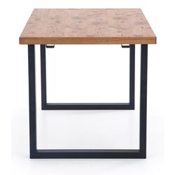 Masa extensibila Halmar Horus (Light Oak/Black) Thumb