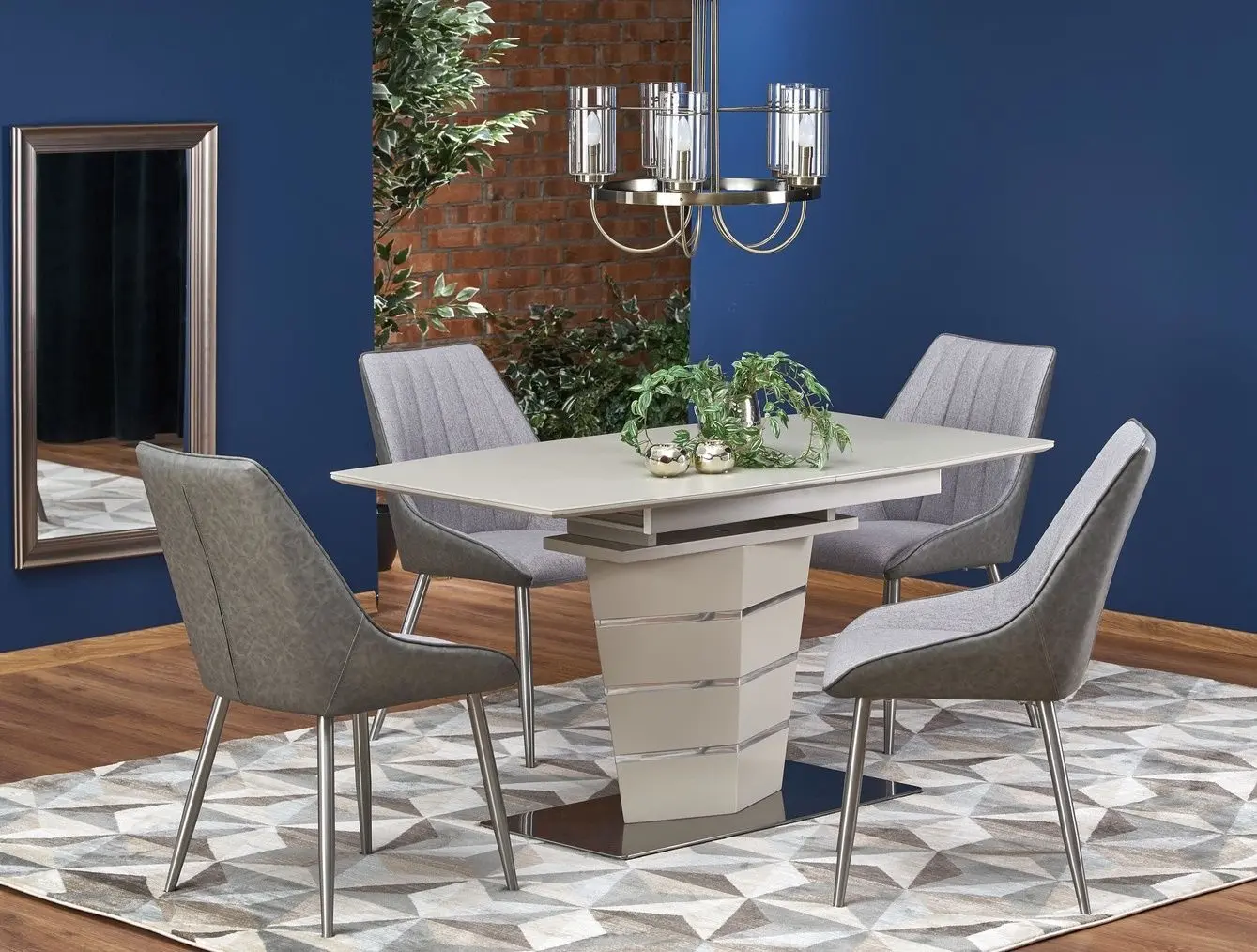 Стол раскладной Halmar Sorento (Beige Matt)