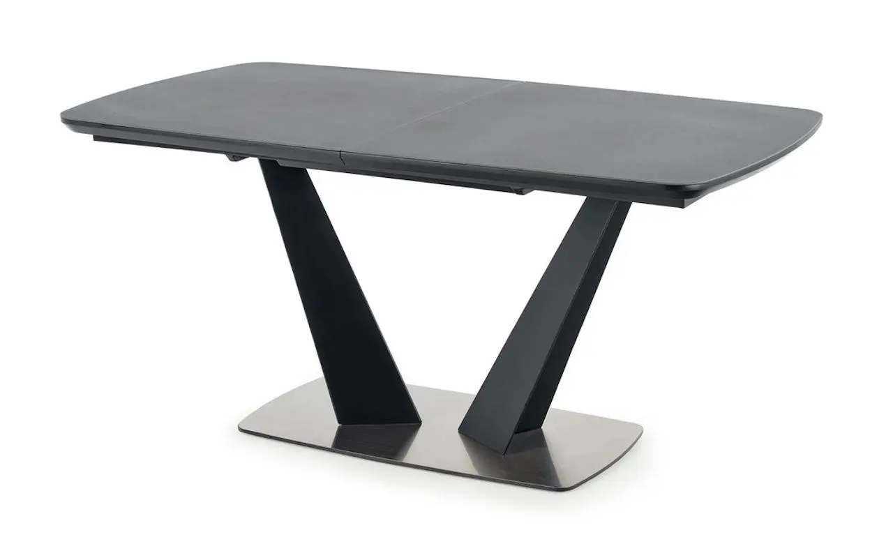Masa extensibila Halmar Fangor (Dark Gray/Black)