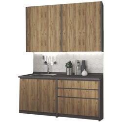 Bucatarie Halmar Idea 1.8m (Wotan Oak/Anthracite) Thumb