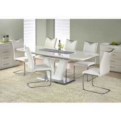 Стол раскладной Halmar Mistral (White Gloss)