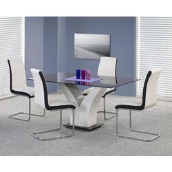 Стол Halmar Vesper (Black/White)
