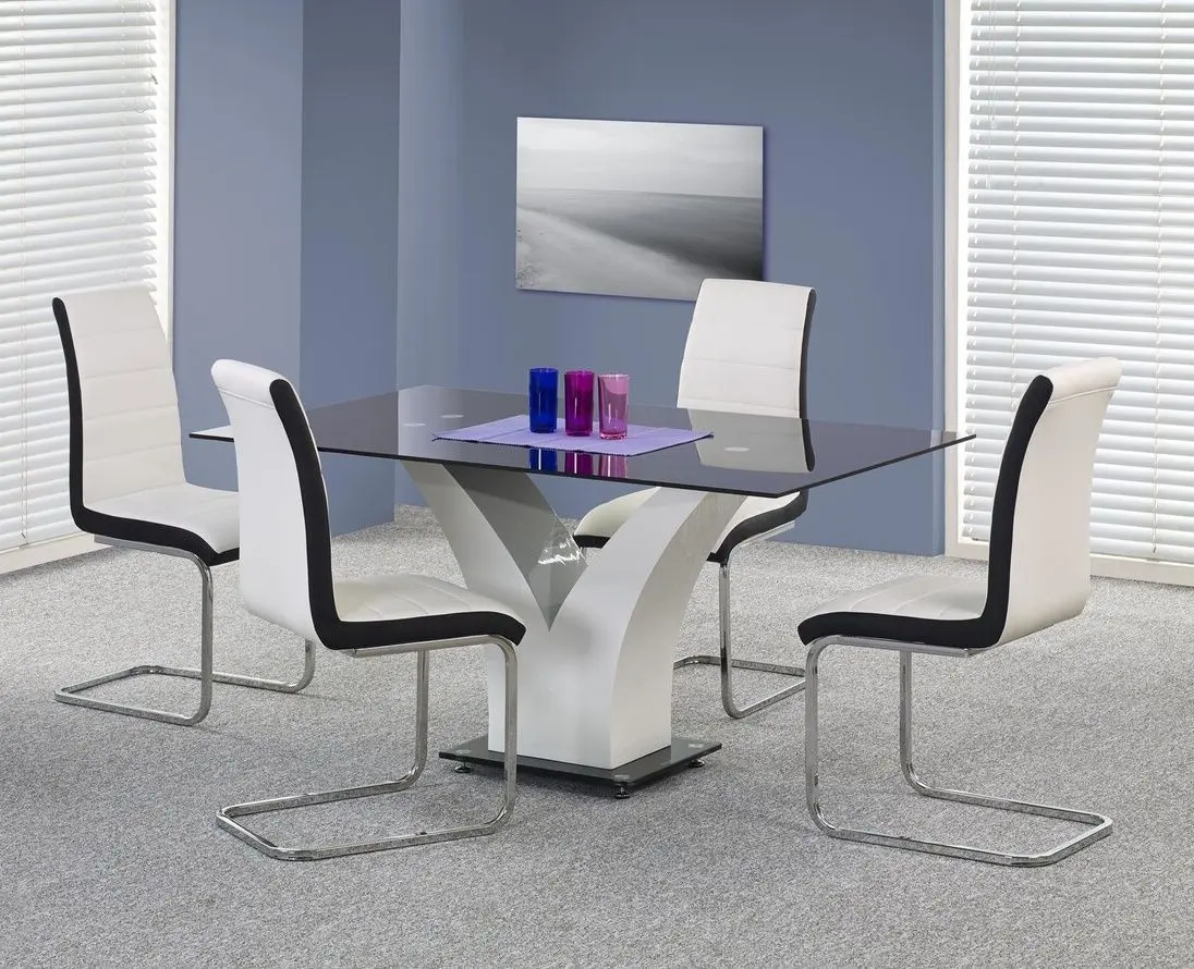 Masa Halmar Vesper (Black/White)