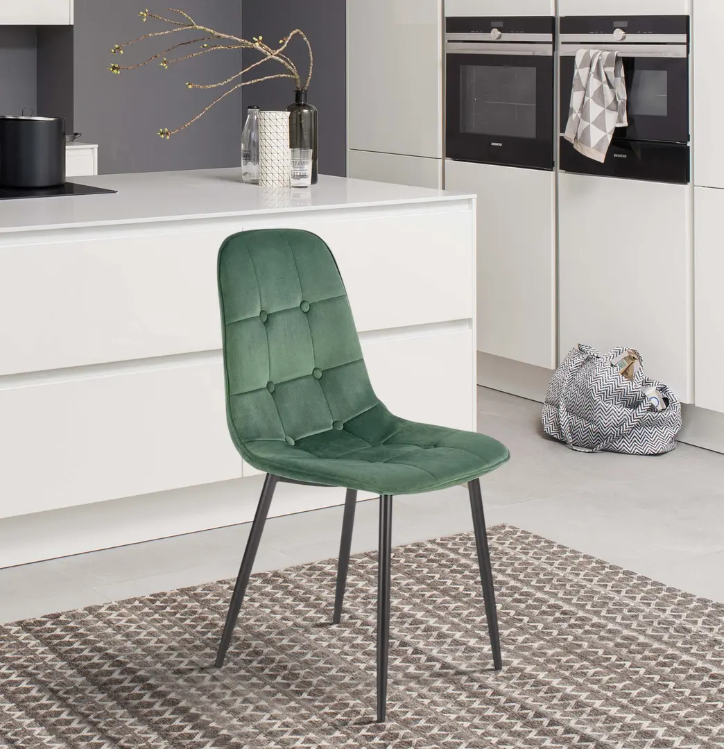 Scaun Halmar K417 (Dark Green/Black)