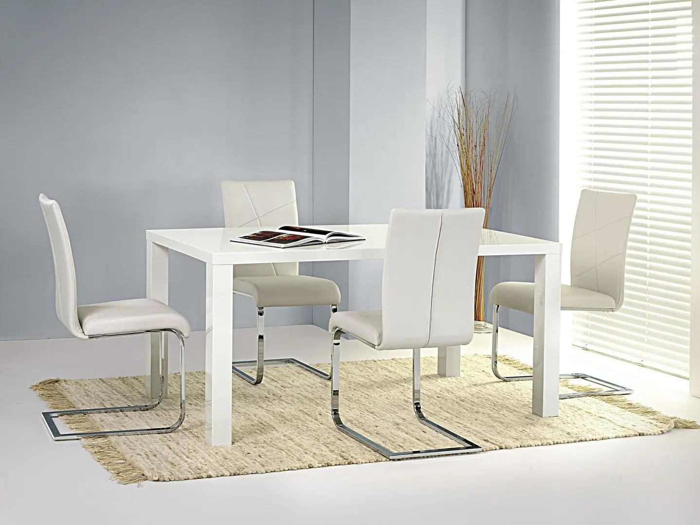 Masa Halmar Ronald 120x80cm (White)