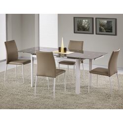 Стол раскладной Halmar Alston (Beige/White)