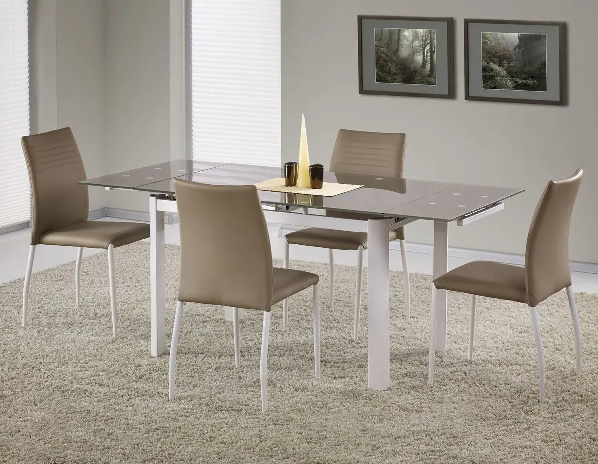Стол раскладной Halmar Alston (Beige/White)
