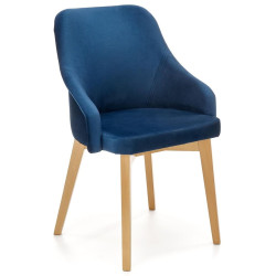 Scaun Halmar Toledo 2 (Dark Blue/Honey Oak) Thumb