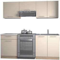 Bucatarie Halmar Marija 2.0m (Vanilla/Sonoma Oak) Thumb