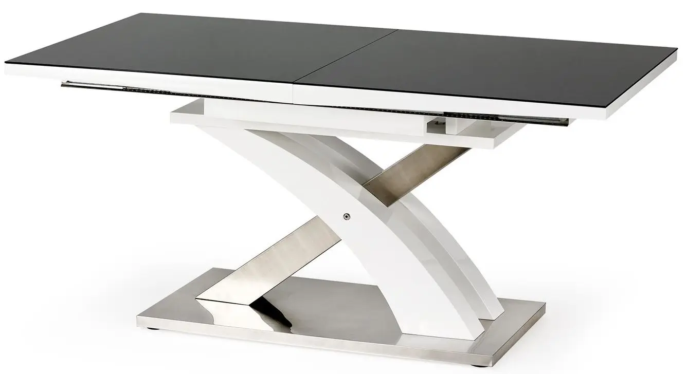 Masa extensibila Halmar Sandor 2 (Black/White)