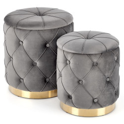 Set de pufuri Halmar Polly (Gray)