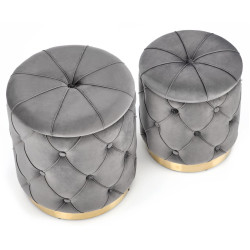 Set de pufuri Halmar Polly (Gray) Thumb