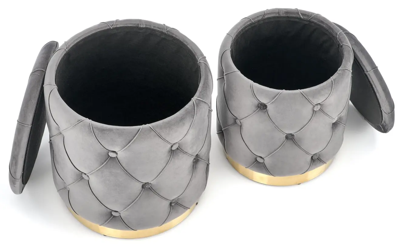 Set de pufuri Halmar Polly (Gray)