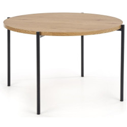 Masa Halmar Morgan (Gold Oak/Black) Thumb