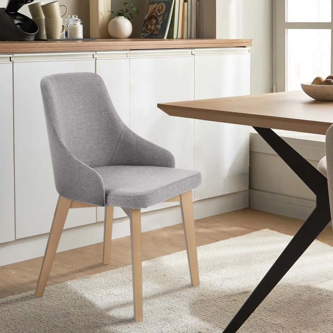 Стул Halmar Toledo (Light Gray/Sonoma Oak)