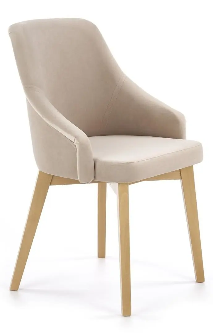 Scaun Halmar Toledo 2 (Beige/Honey Oak) - 2