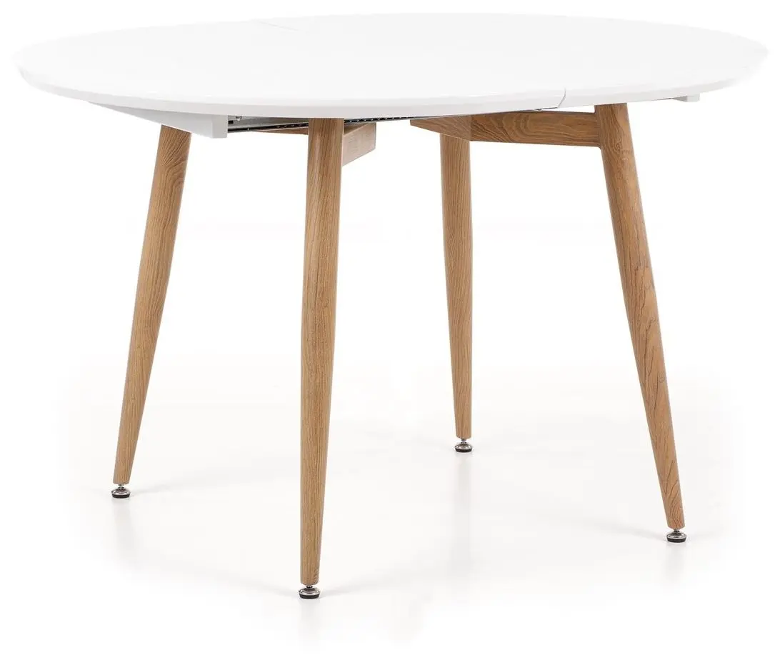 Стол раскладной Halmar Edward (White/Sanremo Oak)