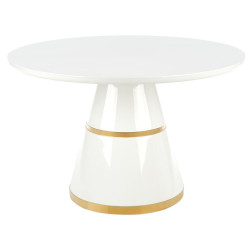 Masa Halmar Vegas (White/Gold) Thumb
