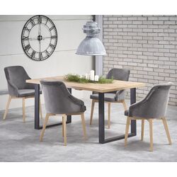 Masa extensibila Halmar Venom 160/210x90cm (Wotan Oak/Black)