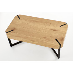 Masa pentru reviste Halmar Lavida (Golden Oak/Black) Thumb