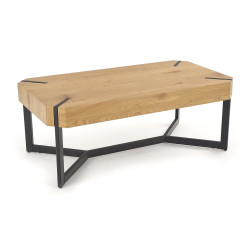 Masa pentru reviste Halmar Lavida (Golden Oak/Black) Thumb