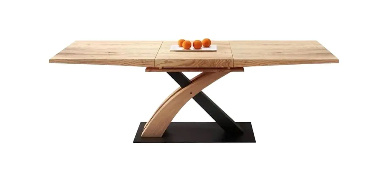 Masa extensibila Halmar Sandor 3 (Gold Oak/Black)