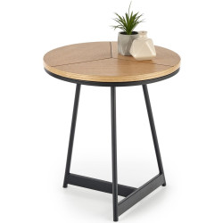 Masa pentru reviste Halmar Karida-S (Natural Oak/Black) Thumb