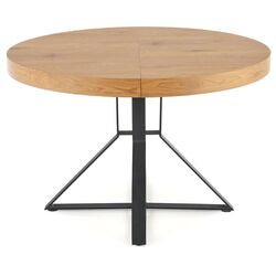 Стол раскладной Halmar Mercy (Gold Oak/Black) Thumb