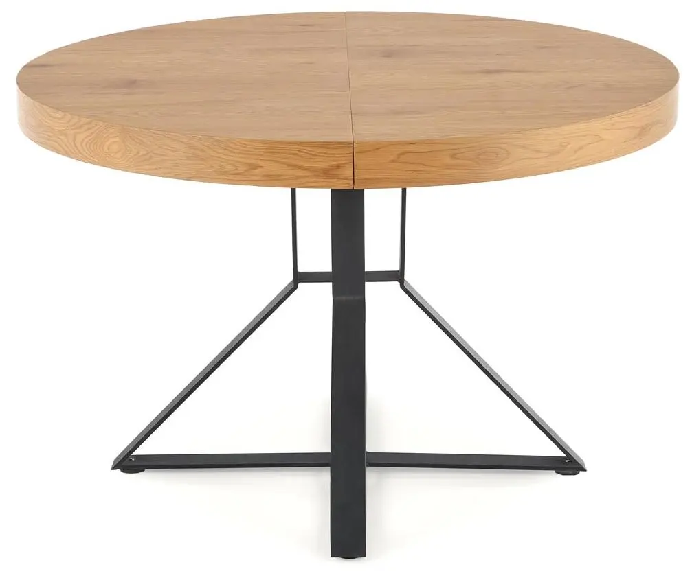 Стол раскладной Halmar Mercy (Gold Oak/Black)