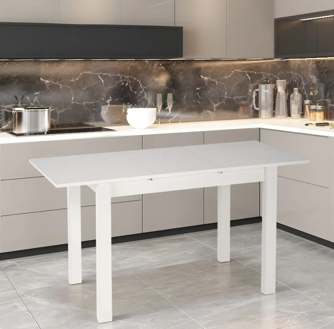 Стол раскладной Halmar Gino (White)