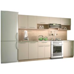 Bucatarie Halmar Viola 2.6m (Vanilla/Sonoma Oak) Thumb