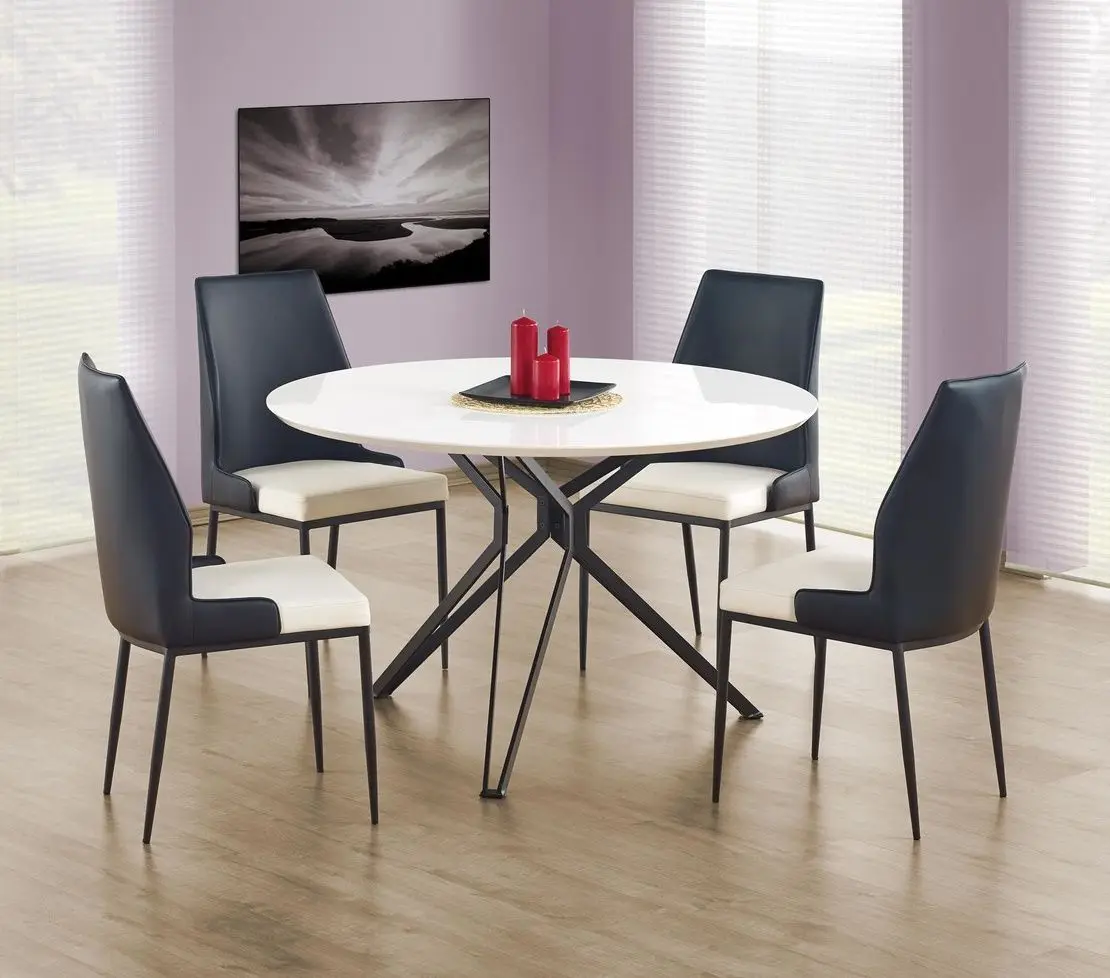 Masa Halmar Pixel (White/Black)