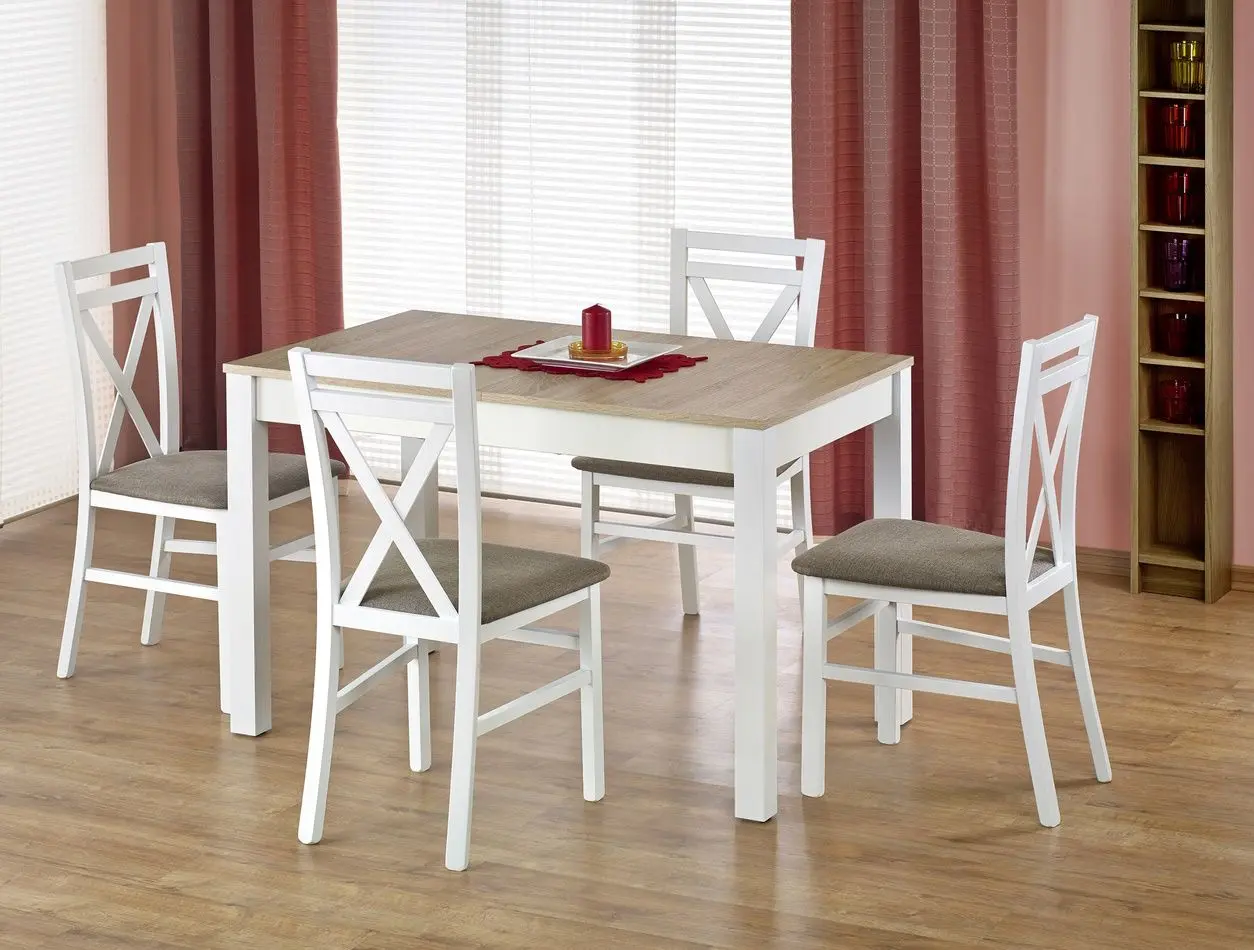 Masa Halmar Maurycy (Sonoma Oak/White)