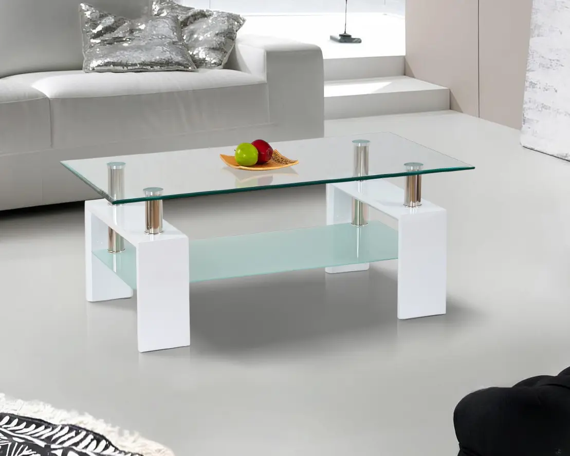 Журнальный столик Halmar Diana H (White Lacquered)