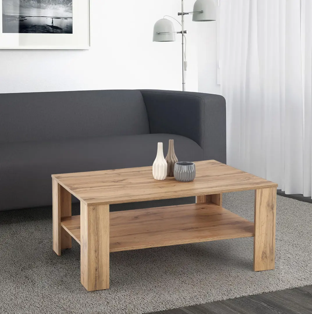 Masa pentru reviste Halmar Kwadro (Wotan Oak)