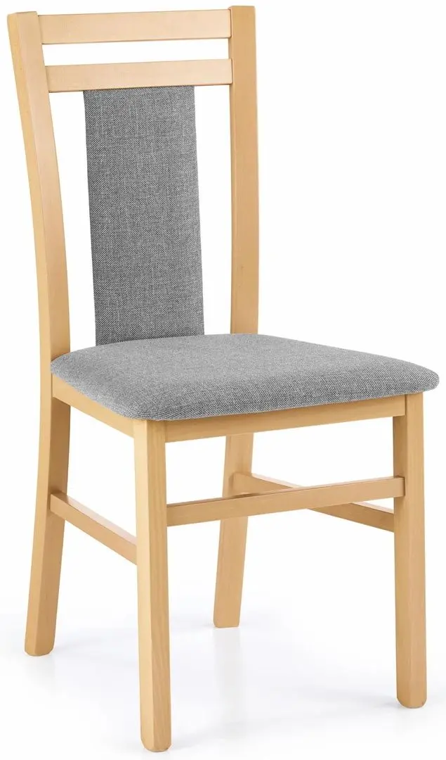 Scaun Halmar Hubert 8 (Honey Oak/Gray) - 2