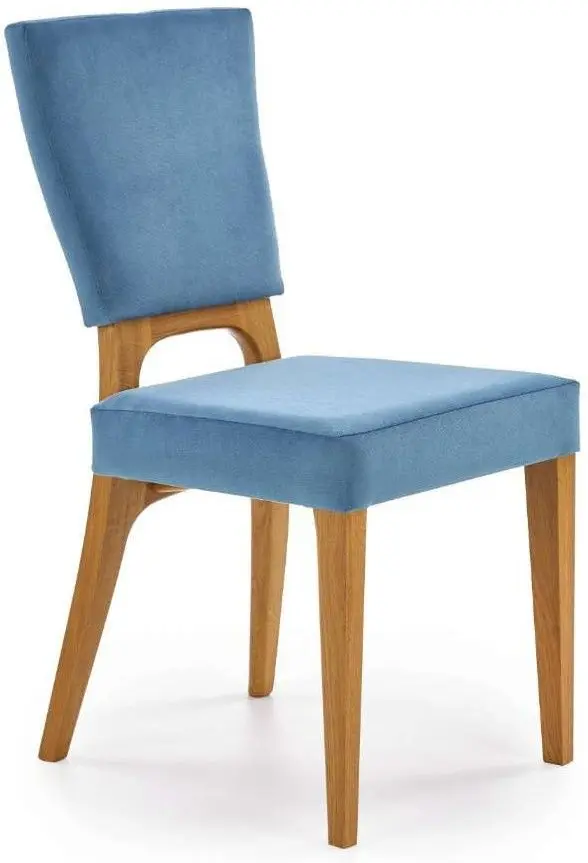 Стул Halmar Wenanty (Honey Oak/Blue) - 2
