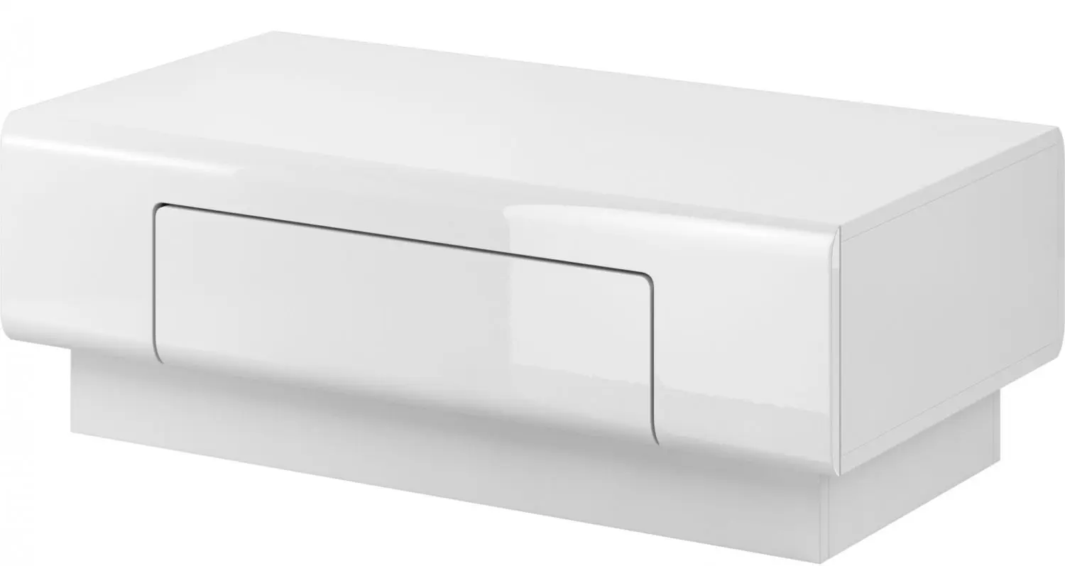 Журнальный столик Helvetia Toldeo №99 (White/White Gloss)