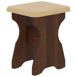 Табурет Пехотин №1 (Орех/Кофе)
