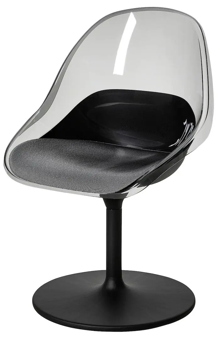 Стул Ikea Baltsar вращающийся (Черный)