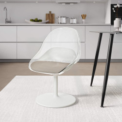 Scaun Ikea Baltsar rotativ (Alb)