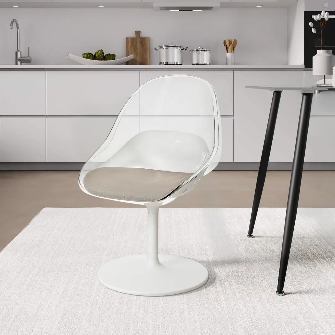 Стул Ikea Baltsar вращающийся (Белый)