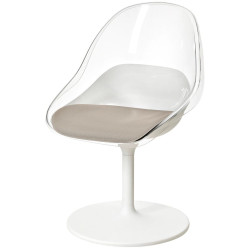 Стул Ikea Baltsar вращающийся (Белый) Thumb